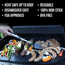 Load image into Gallery viewer, GrillMat (2 pack) Best Grilling Mat