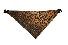 Load image into Gallery viewer, Leopard Print Reversible Dog Bandana