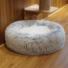 Load image into Gallery viewer, Ultra Soft Long Plush Round Bed - Yadget