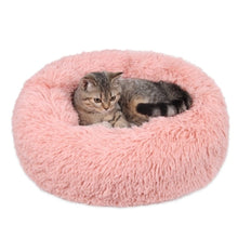 Load image into Gallery viewer, Ultra Soft Long Plush Round Bed - Yadget
